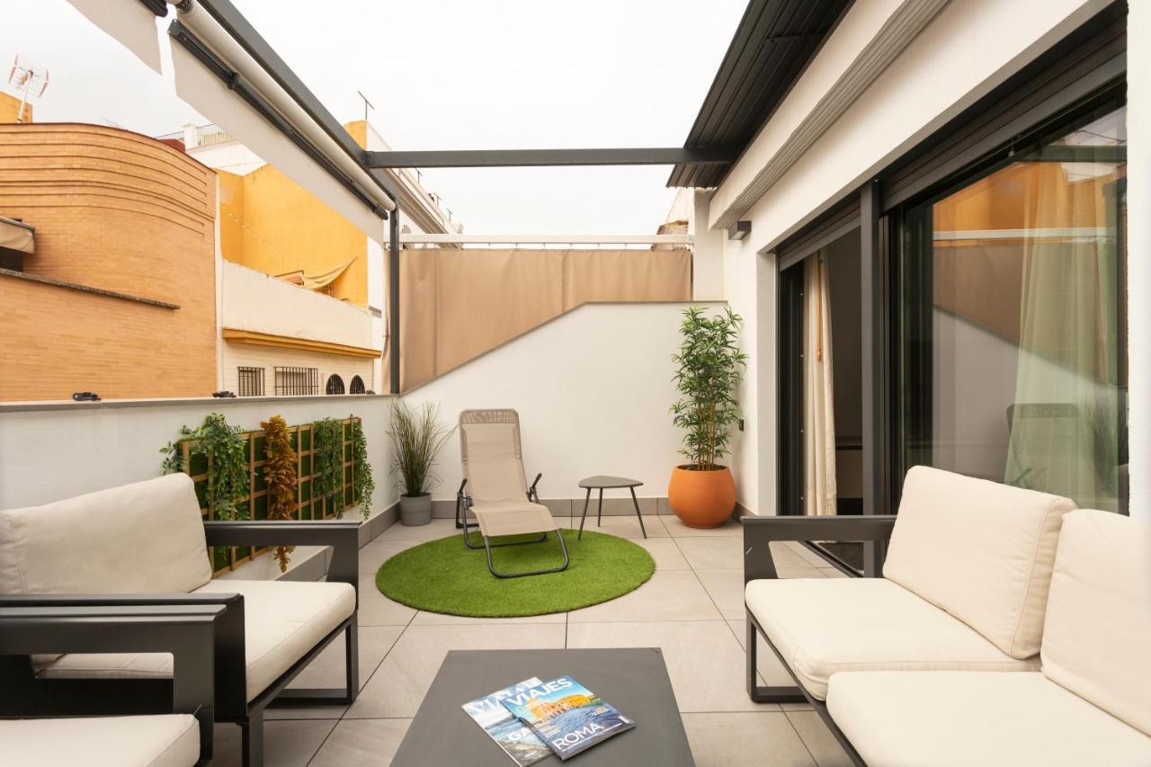 Bajeles Dúplex-Ático Sevilla Urban Esterno foto